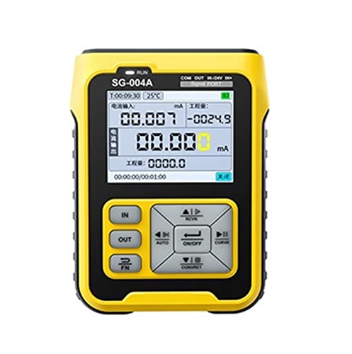PIGENE Current Signal Generator SG-004 Signal Generator 4-20mA Analogue Voltage Current Thermocouple Resistance Simulator with Color Screen Process Calibrator