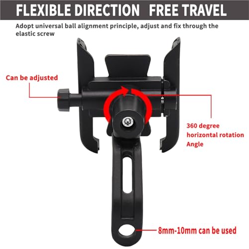 Support de téléphone portable et GPS moto Yamaha XT600E - 7