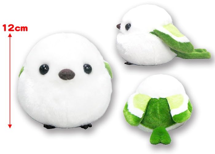 Amazon.co.jp: アミューズ ふくふくシマエナガST抹茶シマちゃん