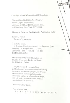 Hardcover The Art of Typography : an Introduction to Typo-icon-ography Book