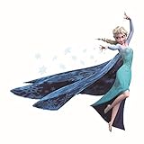 Adhesivo mural, apto para TV, pared arte, baño, habitación y sala de Frozen disfraz de cocina.