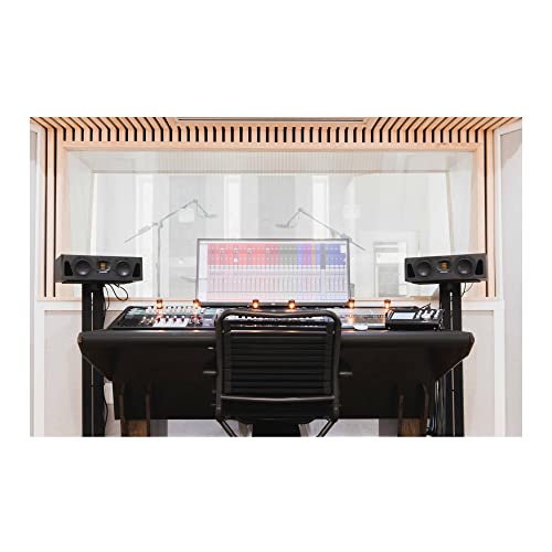 Adam Audio A44H Powered Two-Way Midfield Studio Monitor (2-Pack) Bundle With Xlr Cables (2-Pack) And Xlr To 1/4-Inch Trs Cables (2-Pack) (6 Items) #TOP7