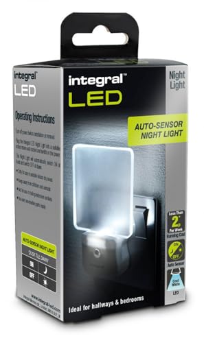 Integral auto Sensor de luz nocturna (enchufe UK 3-pin)