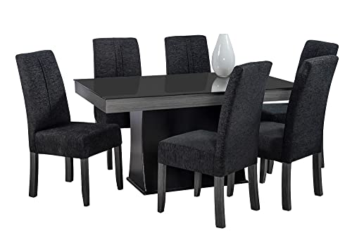 Mejores comprativas On-line Comedor negro 6 sillas los más recomendados. 8 Imagen adicional