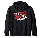 Photo Gallery divemaster - bandiere subacquee con squalo felpa con cappuccio Photo Gallery divemaster - bandiere subacquee con squalo felpa con cappuccio
