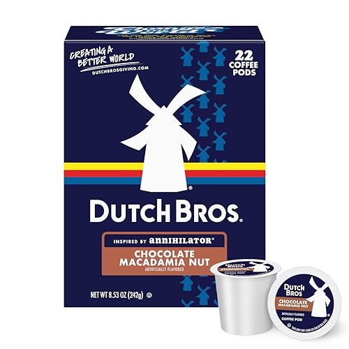 Dutch Bros Chocolate Macadamia Nut Flavored Coffee inspired by Annihilator®,