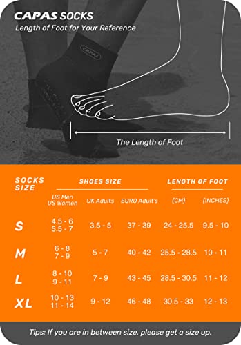 Capas 2Mm Neoprene Waterproof Socks, Beach Volleyball Sand Proof Socks, Wetsuit Snorkel Socks Keep Warm For Men Women #TOP5