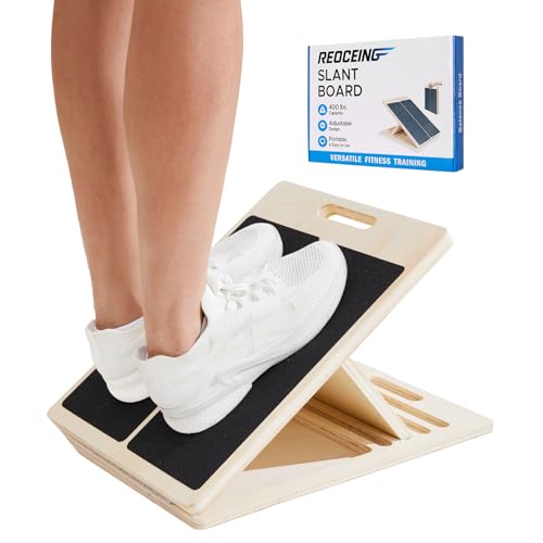 Foldable Wooden Slant Board with Handle