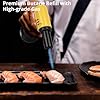 TBTeek Kitchen Torch with Butane Included, One-hand Operation Cooking Torch Lighter with Butane Refill for BBQ, Baking, Brulee Creme, Crafts and Soldering #5