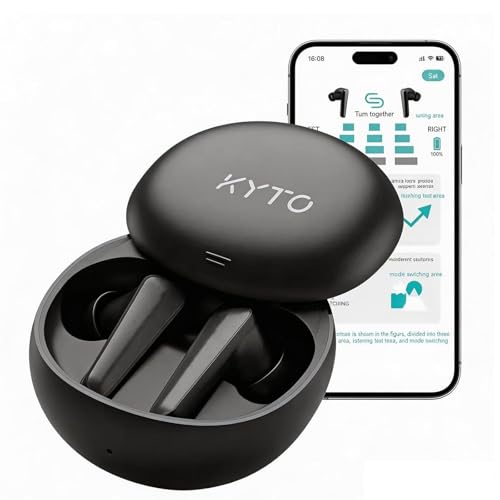 KYTO OTC Hearing Aids for Seniors, Bluetooth Rechargeable...