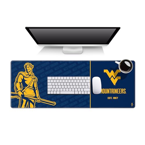 YouTheFan NCAA West Virginia Mountaineers Logo Series Desk Pad SMU