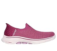 Skechers Women's Hands Free Slip-Ins: Gowalk 7 Laceless Sneaker, Springtime - Plum, US 7