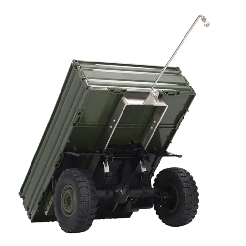 Transportador de Carga de Controle Remoto para Trailer de Carro RC para P06 Unimog Modelo Peças Sobr