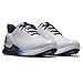 FootJoy Men's FJ Fuel Previous Season Style Golf Shoe, White/White/Navy, 12