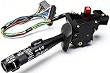 New Upgrade 2330814 Multi-Function Switch Compatible with 95-00 Tahoe, Blazer, Suburban K1500 - Combination with Turn Signal, Wiper, Washers, Hazard Switch, Cruise Control, Durable Materials