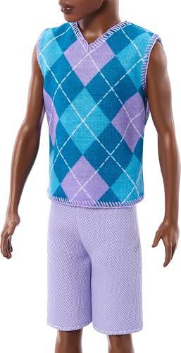 Muñeco Ken Barbie Fashionistas Estilo #253 cabello café miniatura 4