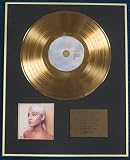 Century Presentations - ARIANA GRANDI - Disque LP plaqué or 24 carats - Édition limitée