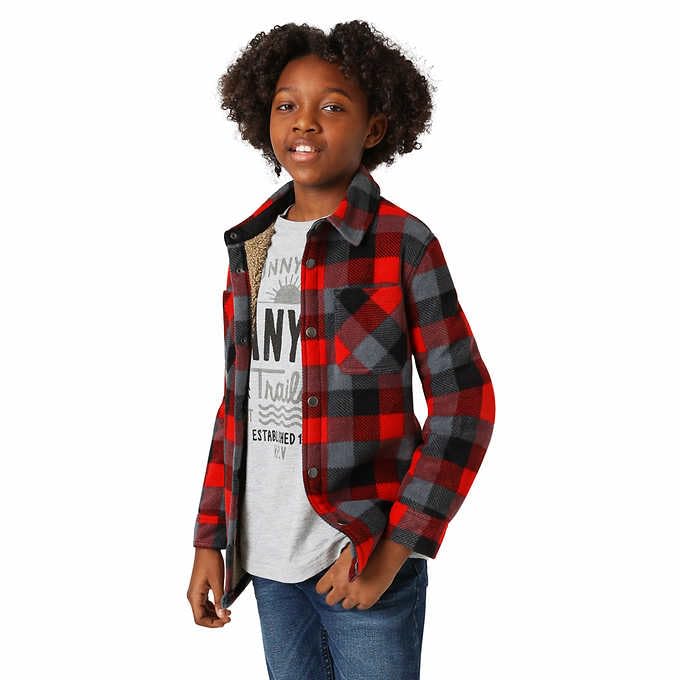 Weatherproof Vintage Boys Shirt Jacket and T-Shirt Set2