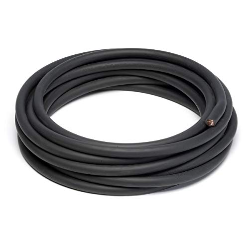 Direct Wire & Cable 1/0 Black Flex-A-Prene Welding Cable 50' Coil