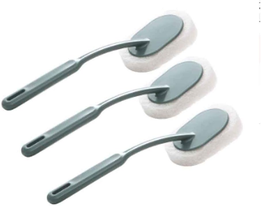 Powerful Decontamination Bathtub Brush Long Handle Sponge Tile Household Cleaning Tool