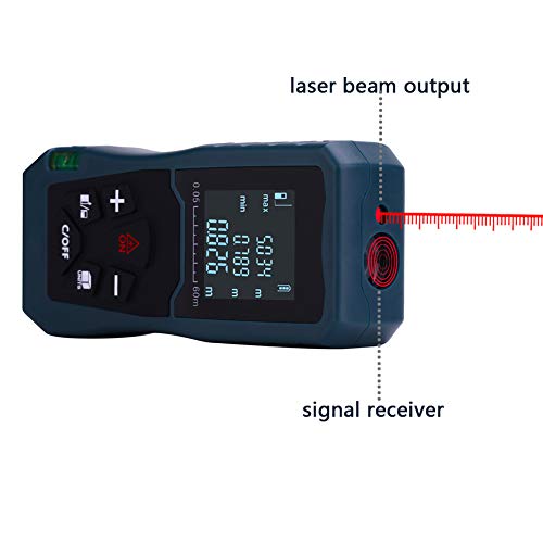 Télémètre laser avec mode Pythagore pour calcul de distance zone et volume - 4