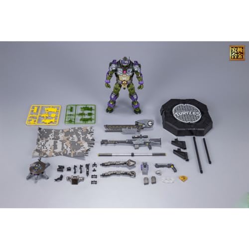 HiPlay HEATBOYS Mecha Alloy Armor 4-Turtle Set Action Figure - Image 8