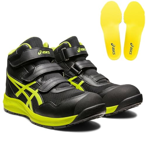 �A�V�b�N�X asics ���S�C ��ƌC �E�B���W���u �yCP216�z1273A076 001�F�u���b�N×�l�I�����C�� 26.5cm + ��֗p ���~ �C���\�[�� �y1273A008�z�i750�F�C�G���[�jM �Z�b�g�i