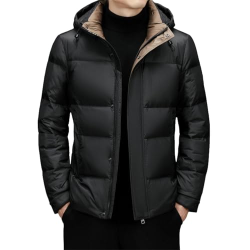 Veste d'hiver à capuche homme pour les trajets matinaux glacés