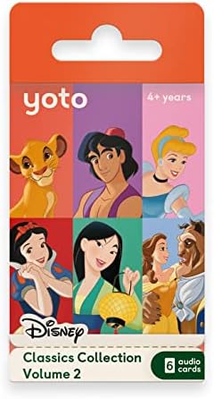 YOTO Disney Classics Collection: Vol. 2-6 Kids Audio Cards, Ages 4+