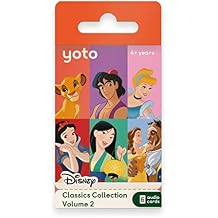 Yoto Disney Classics Collection Vol. 2 Kids 6 Audio Cards for Use with Player & Mini All-in-1 Audio Device, Educational Screen-Free Listening with Fun Playtime Bedtime Travel Stories, Ages 4+