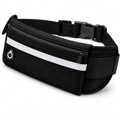 Pochete Esportiva para Corrida, Caminhada, Academia e Ciclismo, Cinto Ajustável, Porta Celular, Leve, Confortável e Resistente para Exercícios e Uso Diário