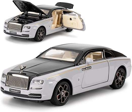 Image of 1 /32 Scale Rolls Royce Wraith Luxury Model Car Toy