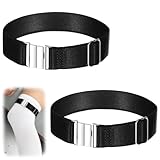 2 Pcs Women's Garter Belt Stockings Leg Garters for Thigh Plus Size Stockings Garter with Buckle Adjustable Elastic Garters Belt for Thigh High Socks