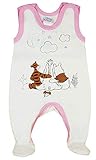 Hergestellt in Ungarn Baby Strampler Gr 56 62 68 Ärmellos Disney Winnie The Pooh (Modell 4, 56)