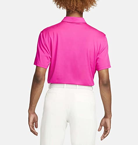 Nike Men's 2022 Dri-Fit Vapor Printed Golf Polo, Pink Prime, Large #TOP1