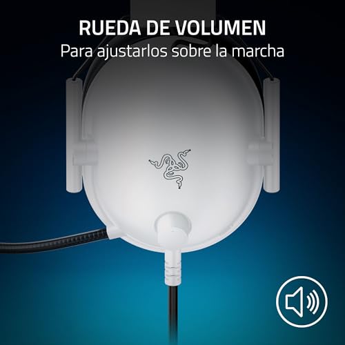 Miniatura 6 de Razer BlackShark V2 X (PlayStation) - Auriculares e-Sports con Cable para Consola PS 5 (250g, micrófono cardioide, transductores de 50mm, cancelación pasiva del Ruido, Conector de 3,5mm) Blanco
