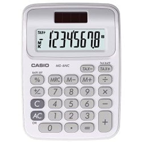 Casio ms-6nc-we color selection calculator