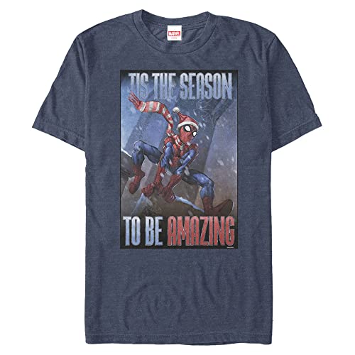 T-Shirt Marvel Homme Graphique Inspiré des Bandes Dessinées Amazing Spider-Man