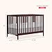 Dream On Me Synergy MOD 5-in-1 Convertible Full-Size Baby Crib with Toddler, Day & Full Bed Conversion in Auburn, GreenGuard Gold & JPMA, 3 Mattress Heights, Sustainable Pinewood