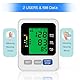 PANACARE 2.0 Oberarm Blutdruckmessgeräte Leise Version,Vollautomatisch Blutdruckmonitor mit 3-Farbiges Hintergrundbeleuchtung| Keine Sprachansage | 2Users&198Daten| Manschette 22-40cm (558-Black)