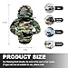 DXNQ Car Gear Shift Hoodie Cover, Fashionable Gear Shift Knob Hoodie Protector, Upgraded Funny Gear Shift Hoodie Decoration for Most Manual Shift Knobs, Interior Car Accessories (Camouflage)