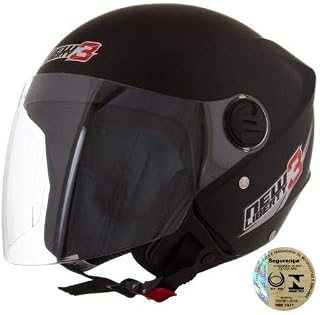 Capacete Pro Tork New Liberty 3 Three Aberto Preto Fosco 58