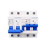 Commutateur De Transfert Manuel TOB1-63H, Verrouillage 2P +, 1-63A 400V AC, Disjoncteur Do...