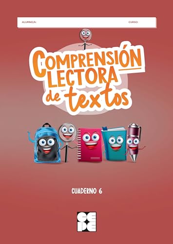 Portada de Comprension lectora de textos 6