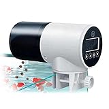 【Modo dual automático manual】: el temporizador automático del alimentador de alimentos para peces tiene 4 configuraciones de temporizador (8 h / 12 h / 24 h / 48 h), puede configurar la alimentación de los peces en el momento adecuado de acuerdo con las necesidades de los peces, por lo que no tiene que preocuparse por la alimentación cuando está fuera por mucho tiempo.También puede presionar el botón para terminar de alimentar directamente a través del modo manual.