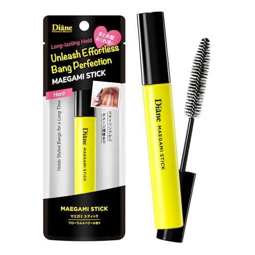 Moist Diane Hair Wax Stick for Women, Fly Away Stick for Hair, Hair Mascara, Hair Stick for Flyaways for Quick Fix with Anti-Frizz Serum, HAIR Finishing STICK & Flyaway HAIR Tamer Made in Japan | HARD