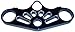 Yana Shiki A3276AB Black Billet Aluminum Triple Tree Top Clamp for Suzuki GSX-R 1000