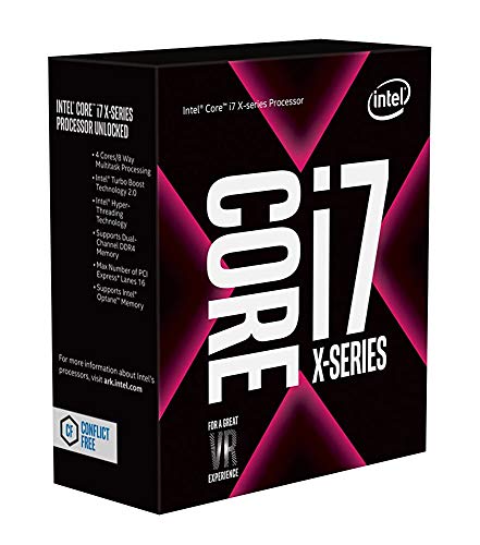 Intel Core i7-7740X X-Series Processor 4 Cores up to 4.50GHz Turbo Unlocked FCLGA2066 X299 Series 112W (Renewed)
