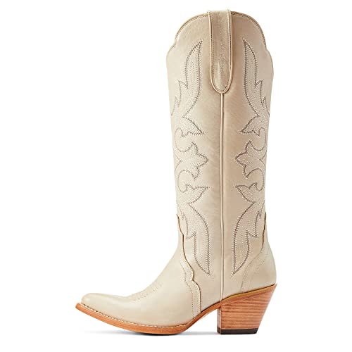 ARIAT BMVY9 Womens Belinda StretchFit Western Boot Bone 6