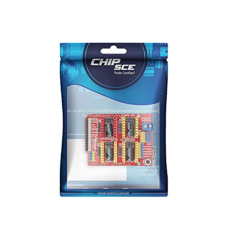 CHIPSCE 010-0359, Modulo Arduino Cnc Shield V3